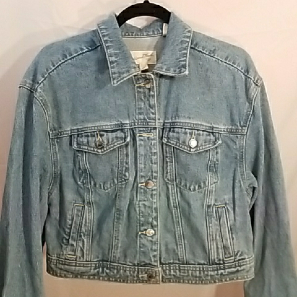 Universal Thread Light Blue Jean Jacket - image 2